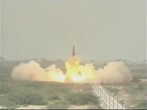 Pakistán ensaya el lanzamiento de un misil con capacidad nuclear