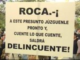 Marbella sale a la calle para protestar contra la excarcelación de Roca