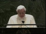 El Papa reitera en la ONU la 