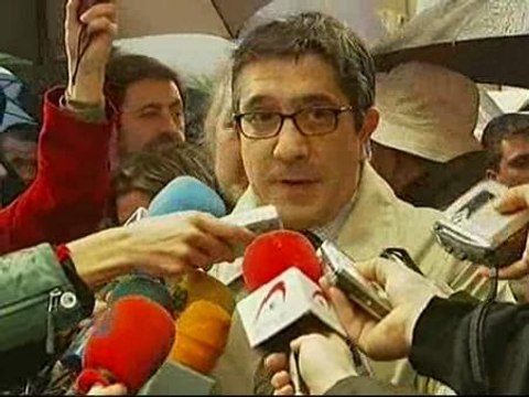 Patxi López: La sociedad vasca se merece la actitud de unidad de las fuerzas políticas para combatir a ETA