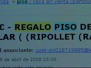 &#039;Regalo piso de 95 metros cuadrados&#039;