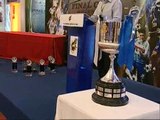 Todo listo en el Vicente Calderón para la final de la Copa del Rey