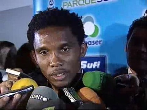 Eto'o: Si nos toca hacer el pasillo al Madrid, lo haremos