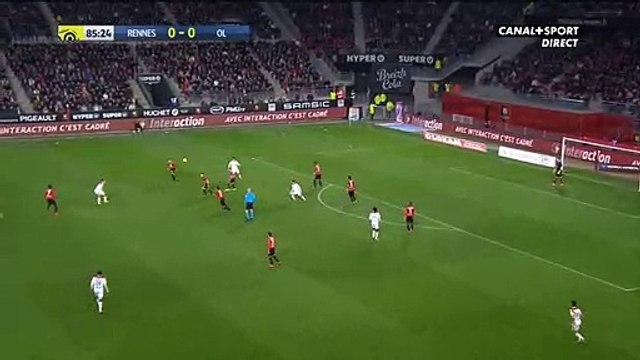 Rennes 0 - 1 Lyon Martin Terrier Goal 29.03.2019