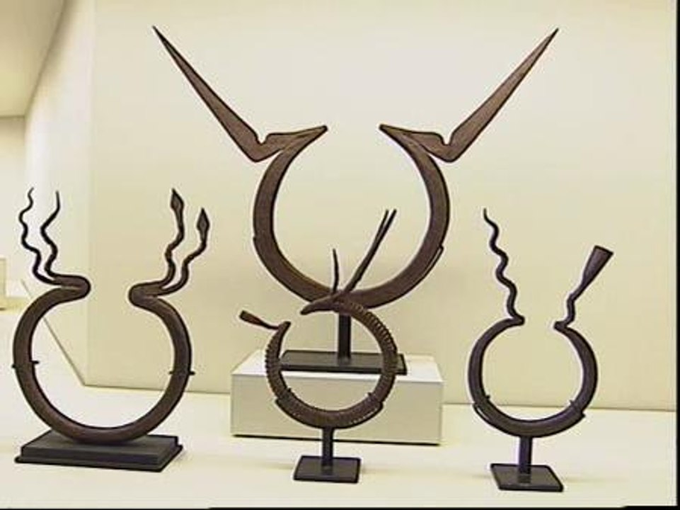 Una exposición en Madrid muestra los objetos de comercio africanos