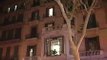 Cinco heridos leves en el incendio en una residencia de ancianos de Barcelona