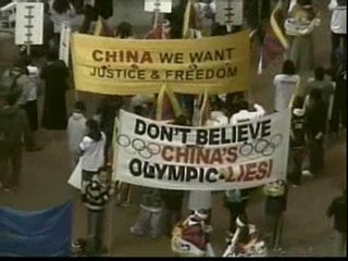 Continúan las protestas pro-Tíbet en San Francisco