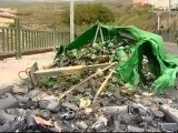 1.200 toneladas de basura en las calles de Adeje