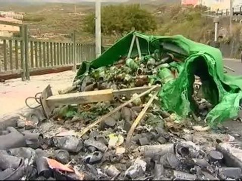 1.200 toneladas de basura en las calles de Adeje