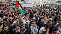 مظاهرات بالأردن تندد بالانتهاكات الإسرائيلية بحق القدس