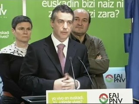 Urkullu: Es una oportunidad histórica para la solución definitiva del problema vasco