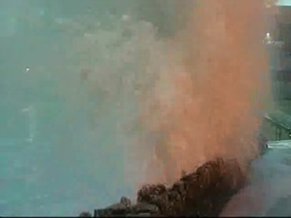 Un fuerte temporal azota Gran Bretaña