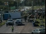 Al menos 18 muertos y 47 heridos en Argentina al chocar un tren y un autobús