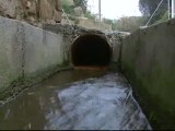 Una tubería que suministra agua a Barcelona pierde 216.000 litros al día