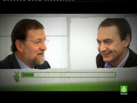 El cara a cara de El Follonero entre Zapatero y Rajoy