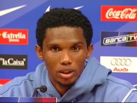Eto'o: Si el Barça y el Madrid se quejan de los árbitros, ¿qué dirá el resto?