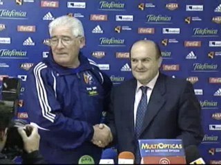 Manolo Villanova, ilusionado con salvar al Real Zaragoza