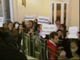 Los funcionarios de Justicia intentan reventar otro acto de Zapatero
