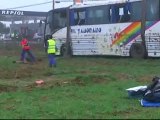 Accidente de un autobús escolar en Toledo