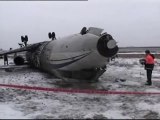 Un avión bielorruso se estrella en Armenia