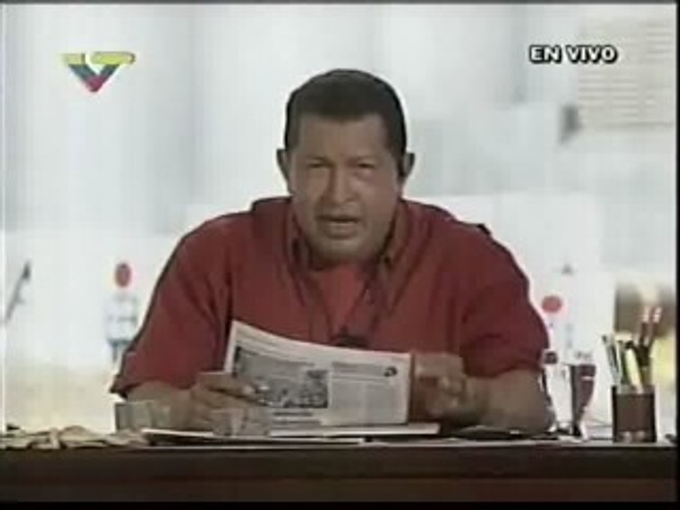 Chávez amenaza con cortar el suministro de petróleo a EEUU
