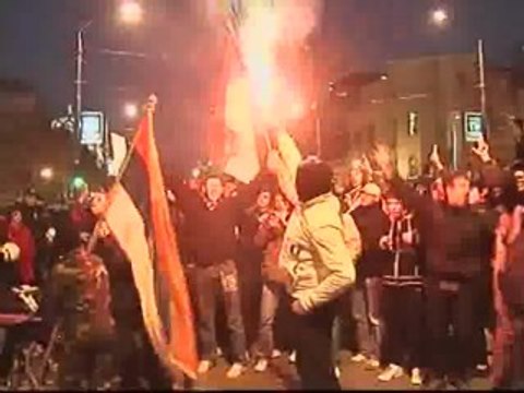 Protestas nacionalistas en Belgrado