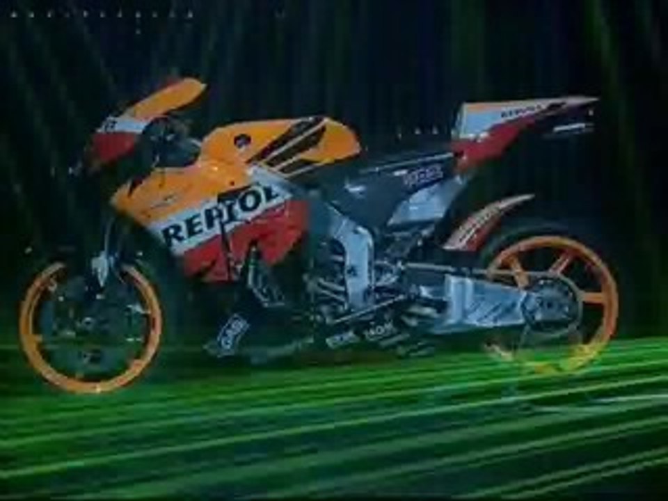 Espectacular presentación de Repsol con Dani Pedrosa a la cabeza