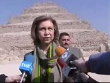 La Reina Sofía visita Egipto