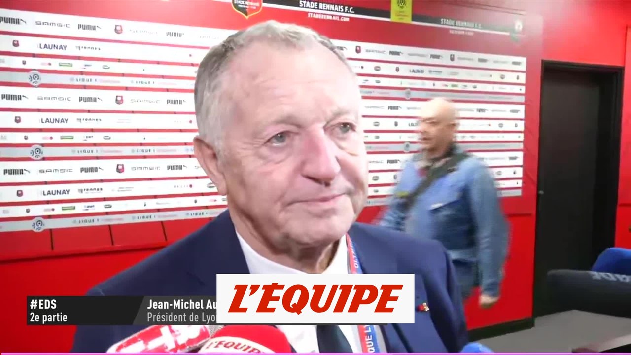 Aulas «Il y a eu ce petit brin de réussite» - Foot - L1 - Lyon