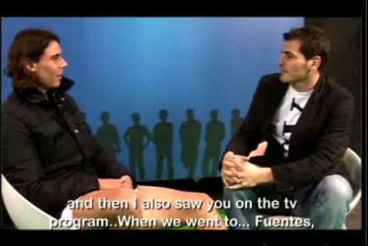 Nadal y Casillas, cara a cara