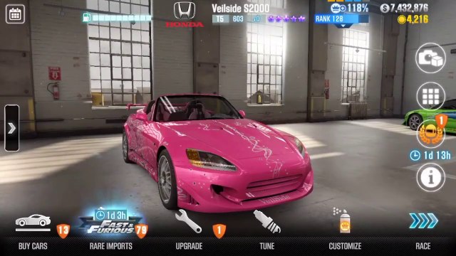 CSR Racing 2 | Upgrade and Tune | Honda S2000 VeilSide