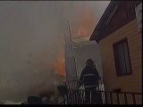 Un incendio arrasa un barrio de la ciudad chilena de Valparaíso