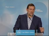 Rajoy promete 2,2 millones de puestos de trabajo