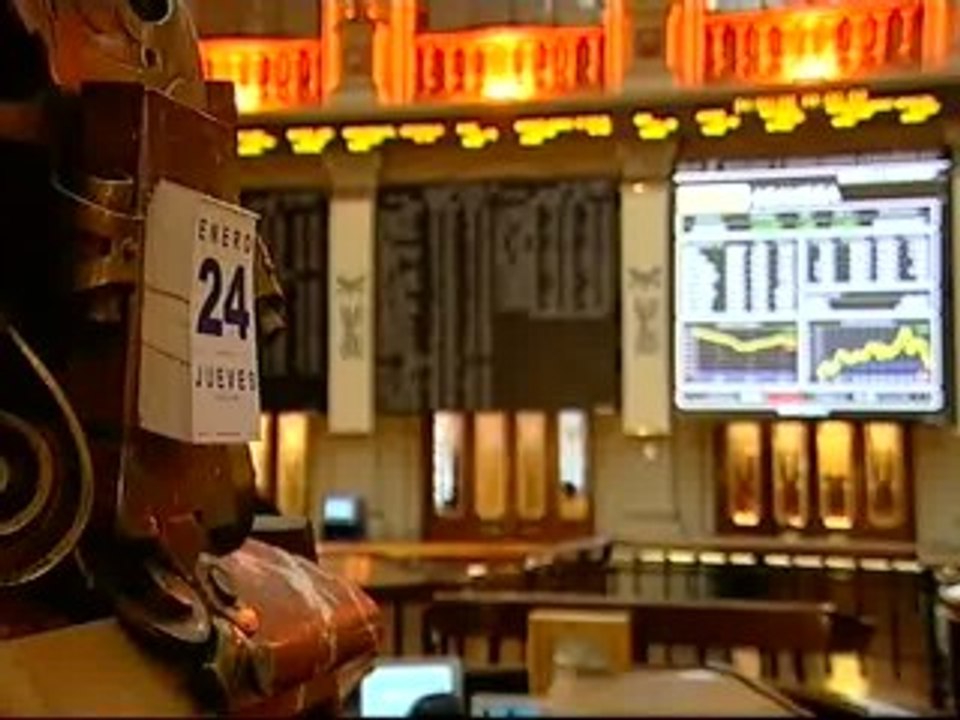 El Ibex cierra con un 6,95%, la mayor subida de su historia