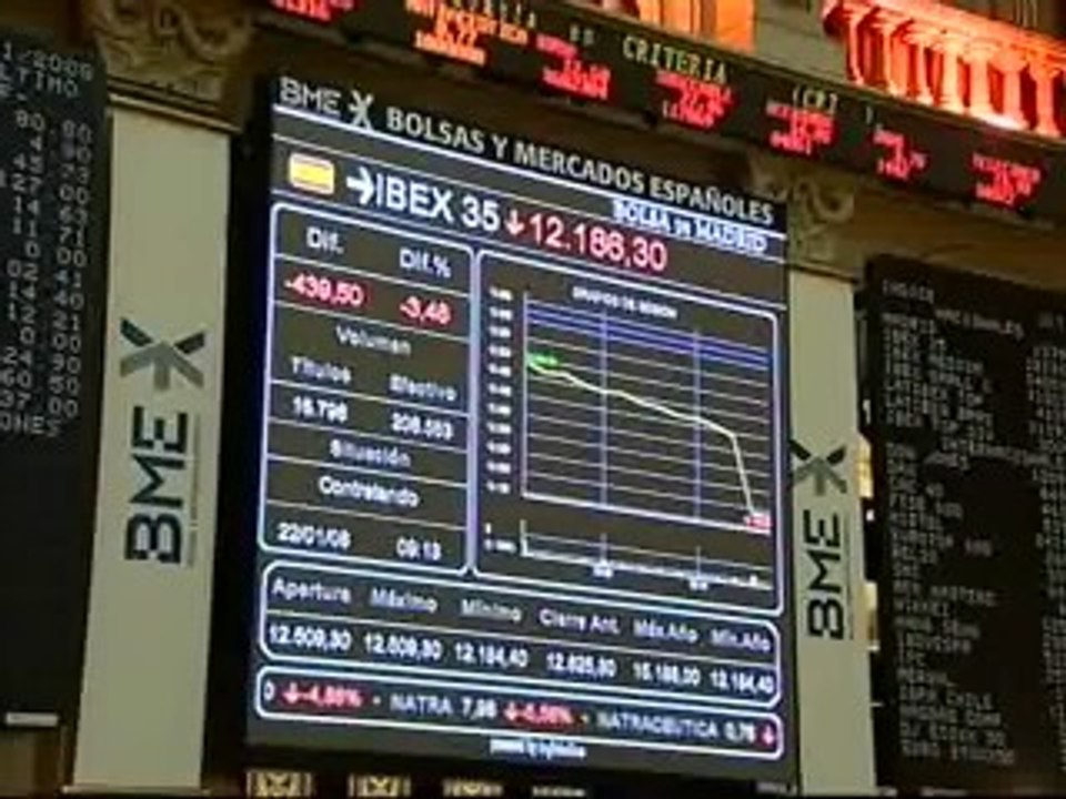 Las Bolsas europeas vuelven a caer tras el desp...