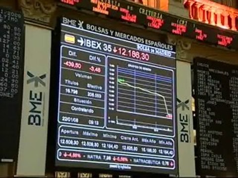 Las Bolsas europeas vuelven a caer tras el desplome de ayer