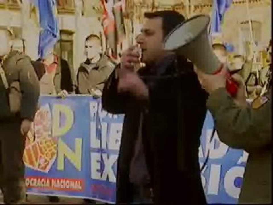 "No queremos escoria venida de tierras lejanas"