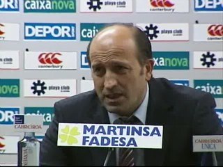 Lotina: "El Atlético llevaba años sin ganar un partido tan cómodo"
