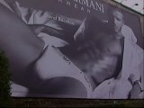 Los calzoncillos de Beckham causan revuelo en Milán