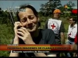 Chávez recibe a las mujeres liberadas opr las FARC