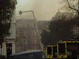 Un incendio obliga a evacuar uno de los principales hospitales de Londres