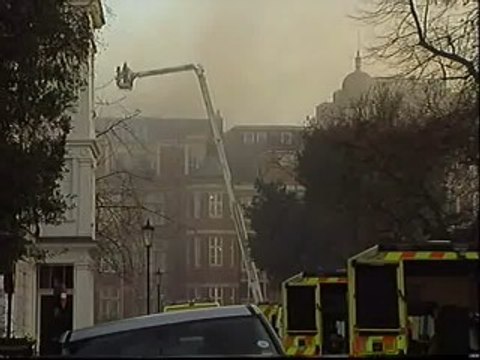 Un incendio obliga a evacuar uno de los principales hospitales de Londres