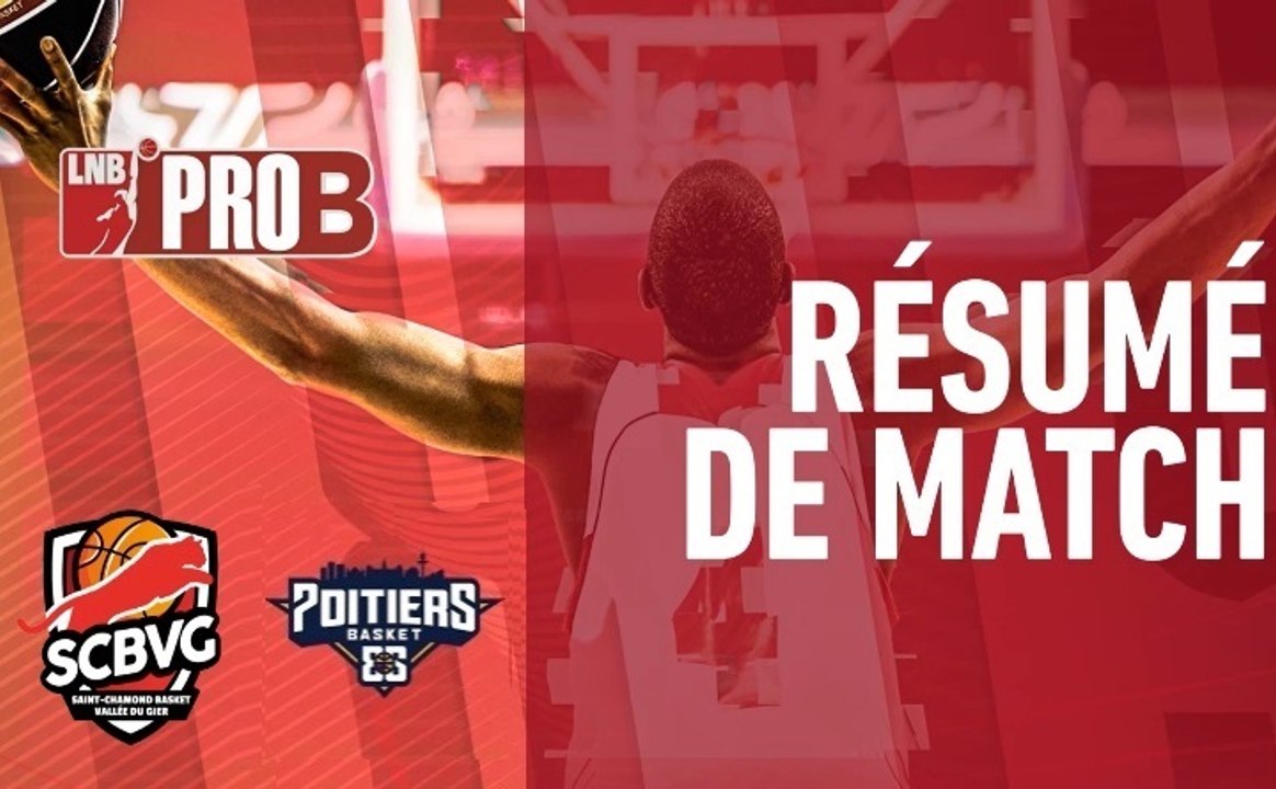 PRO B : Saint-Chamond vs Poitiers (J24)