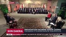 Cumhurbaşkanı Erdoğan: 