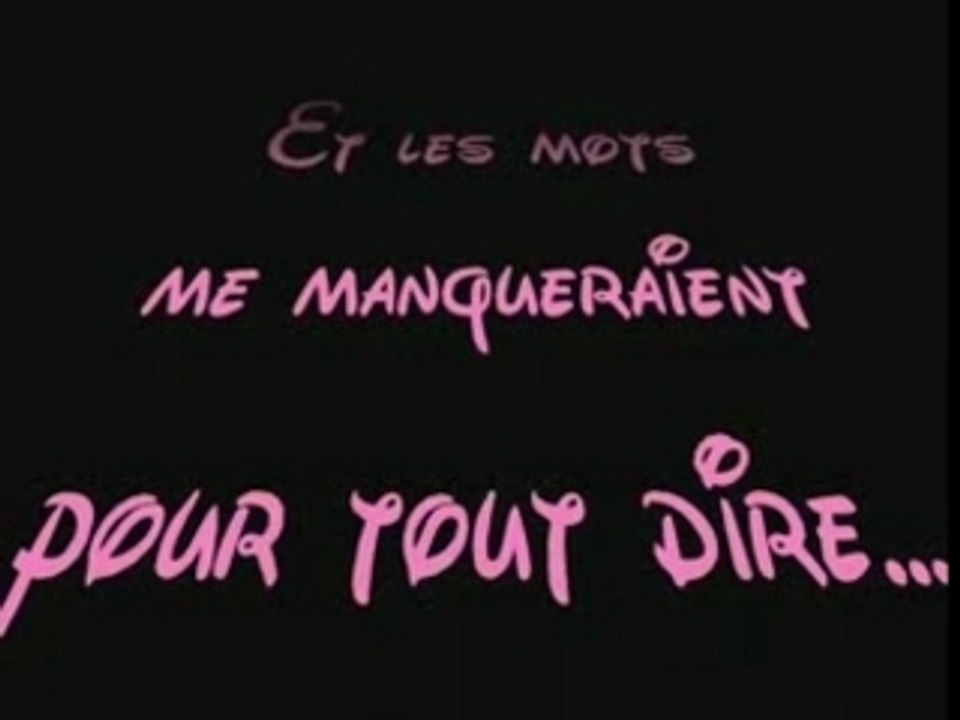 Je voudrais