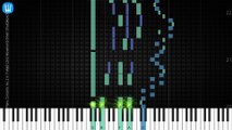  [Piano Solo]Piano Concerto No. 2 in F Major (2nd Movement)-Synthesia Piano Tutorial