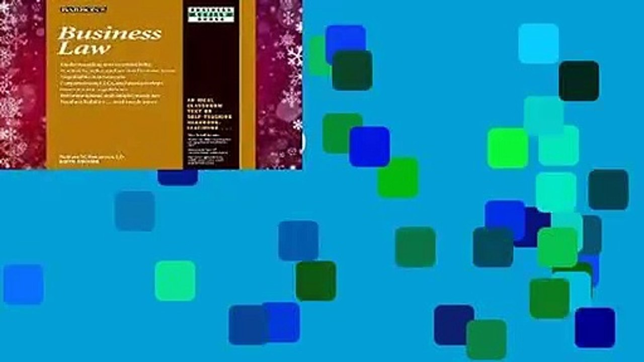 Business Law (Barron s Business Review Series)