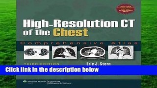 High-resolution CT of the Chest: Comprehensive Atlas