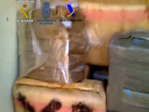 Guardia Civil se incauta de 450 kg de hachís
