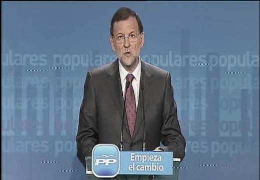 Rajoy afirma que el anuncio de ETA es fruto del esfuerzo y de la determinación de la sociedad española